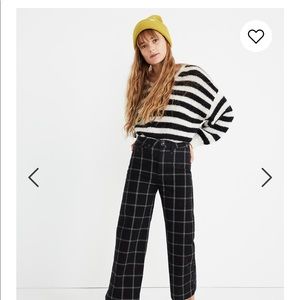 Madewell Slim Emmett Wide-Leg Crop